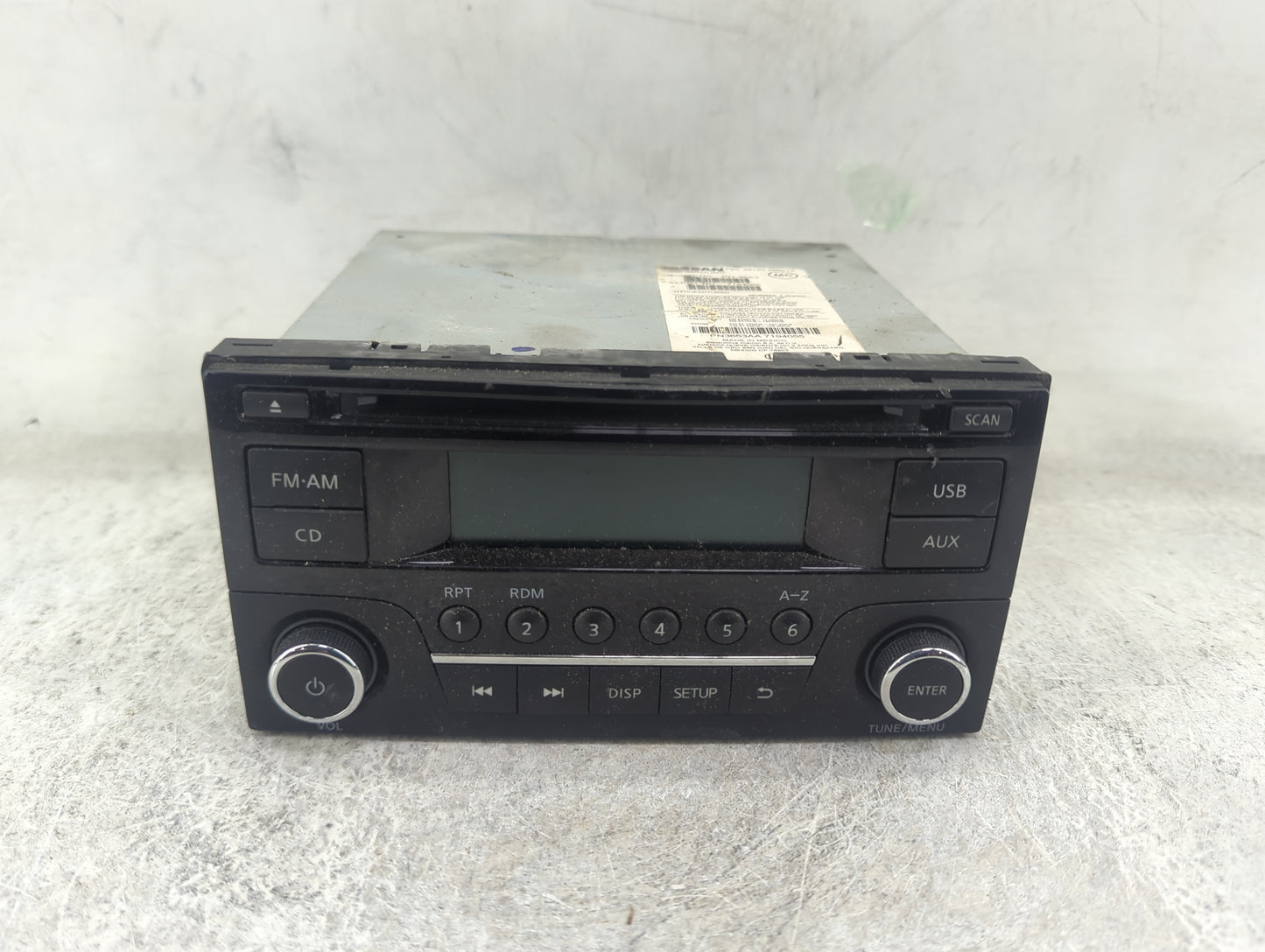 2014-2019 Nissan Versa Radio AM FM Cd Player Receiver Replacement P/N:281859MC1A PN-3653 Fits Fits 2014 2015 2016 2017 2018 