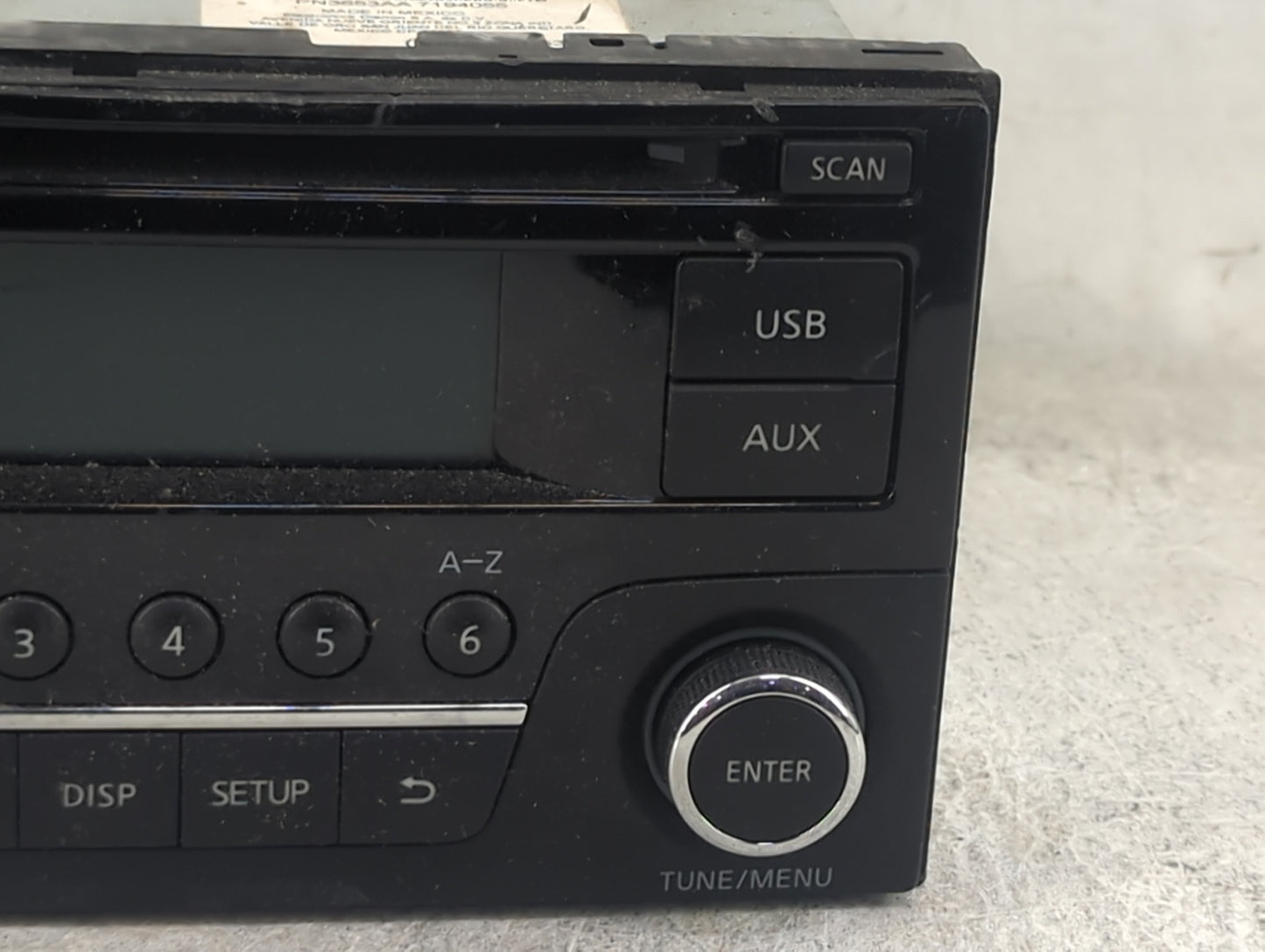 2014-2019 Nissan Versa Radio AM FM Cd Player Receiver Replacement P/N:281859MC1A PN-3653 Fits Fits 2014 2015 2016 2017 2018 