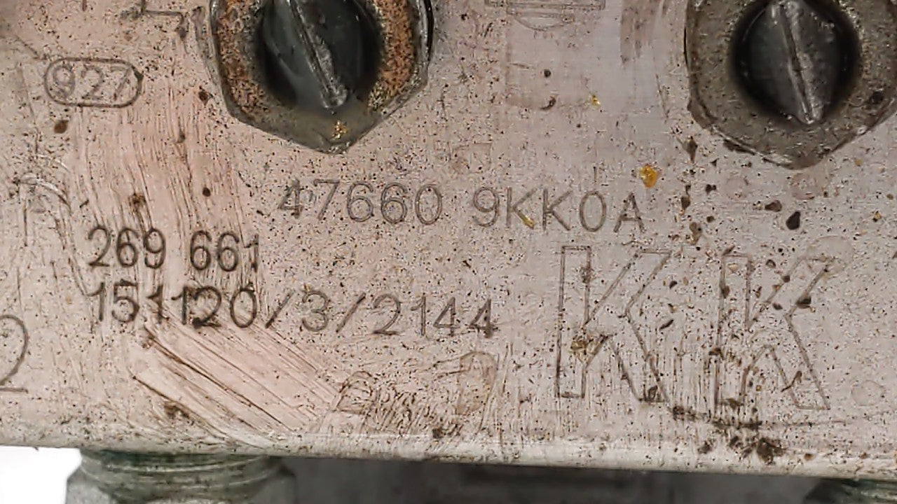 2015-2019 Nissan Versa ABS Pump Control Module Replacement P/N:47660 9KS0A 47660 9KL0A Fits Fits 2015 2016 2017 2018 2019 OE