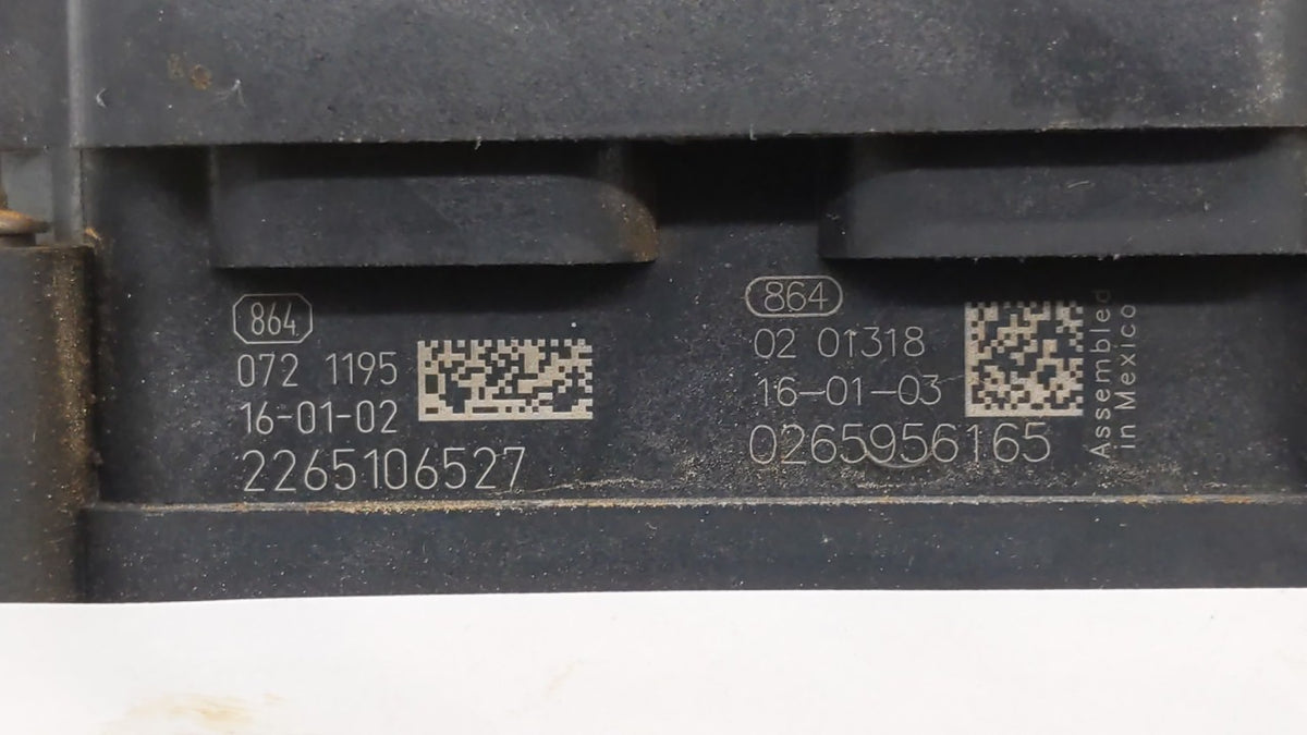 2015-2019 Nissan Versa Anti-Lock Brake ABS Pump Module Actuator OEM P/N:47660 9KS0A 47660 9KL0A Fits Fits 2015 2016 2017 201