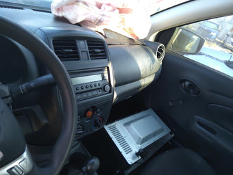 compare product 2015-2016 Nissan Versa Radio AM FM Cd Player Receiver Replacement Fits Fits 2015 2016 OEM Used Auto Parts