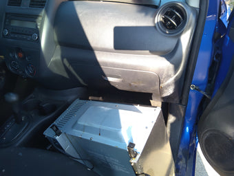 compare product 2016 Nissan Versa Passenger Glove Box Door Storage Compartment