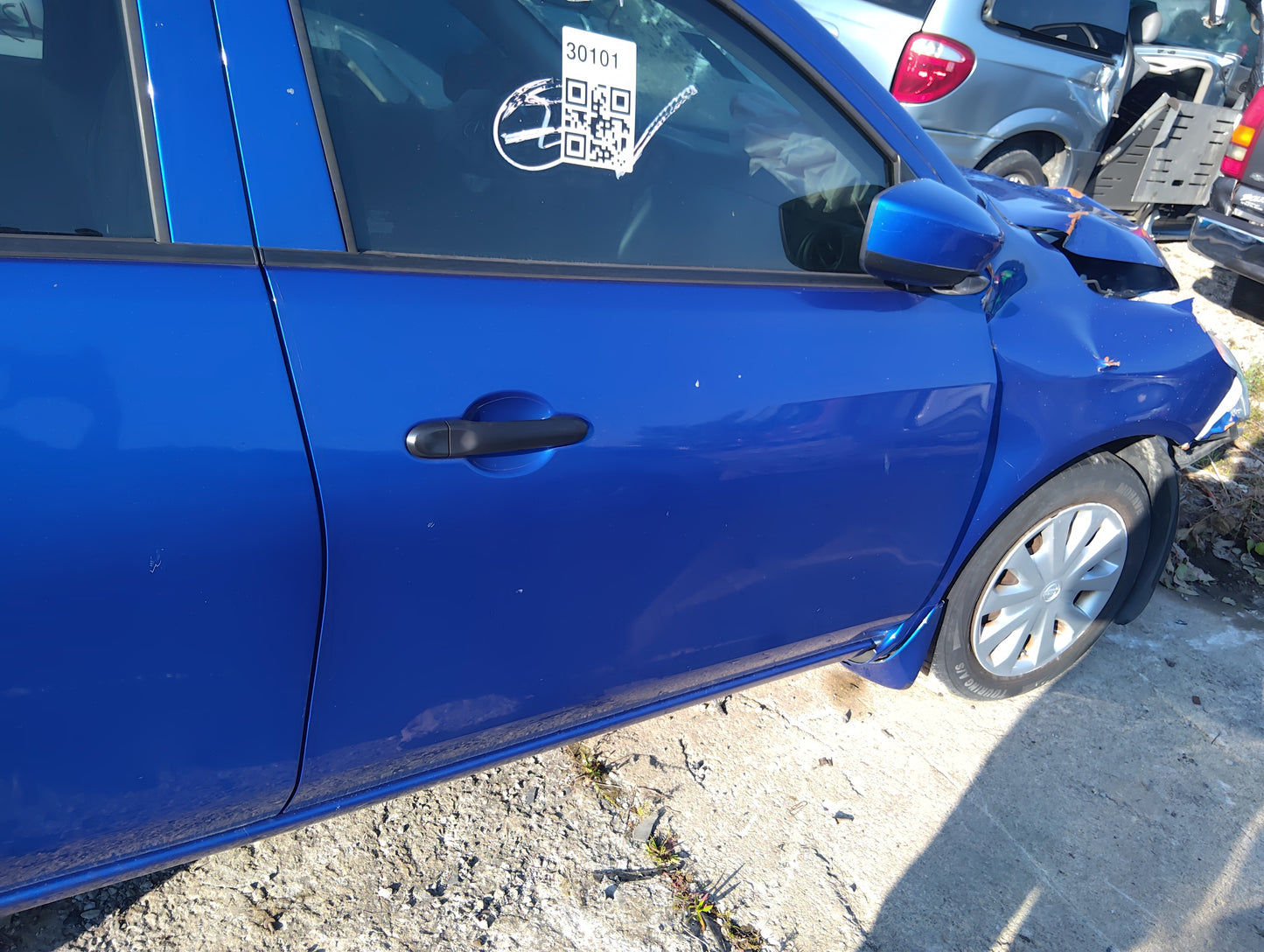 2012-2019 Nissan Versa Passenger Front Door Oem 5040464 - Oemusedautoparts1.com