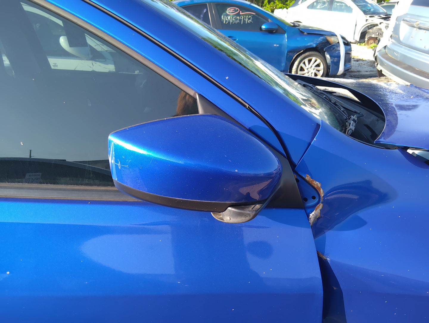 2015-2019 Nissan Versa Passenger Side View Mirror - Right Door Mirror OEM Used - Oemusedautoparts1.com
