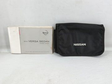 2016 Nissan Versa Owners Manual Book Guide P/N:OM16EM ON17U0 OEM Used Auto Parts - Oemusedautoparts1.com