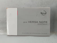 2016 Nissan Versa Owners Manual Book Guide OEM Used Auto Parts - Oemusedautoparts1.com