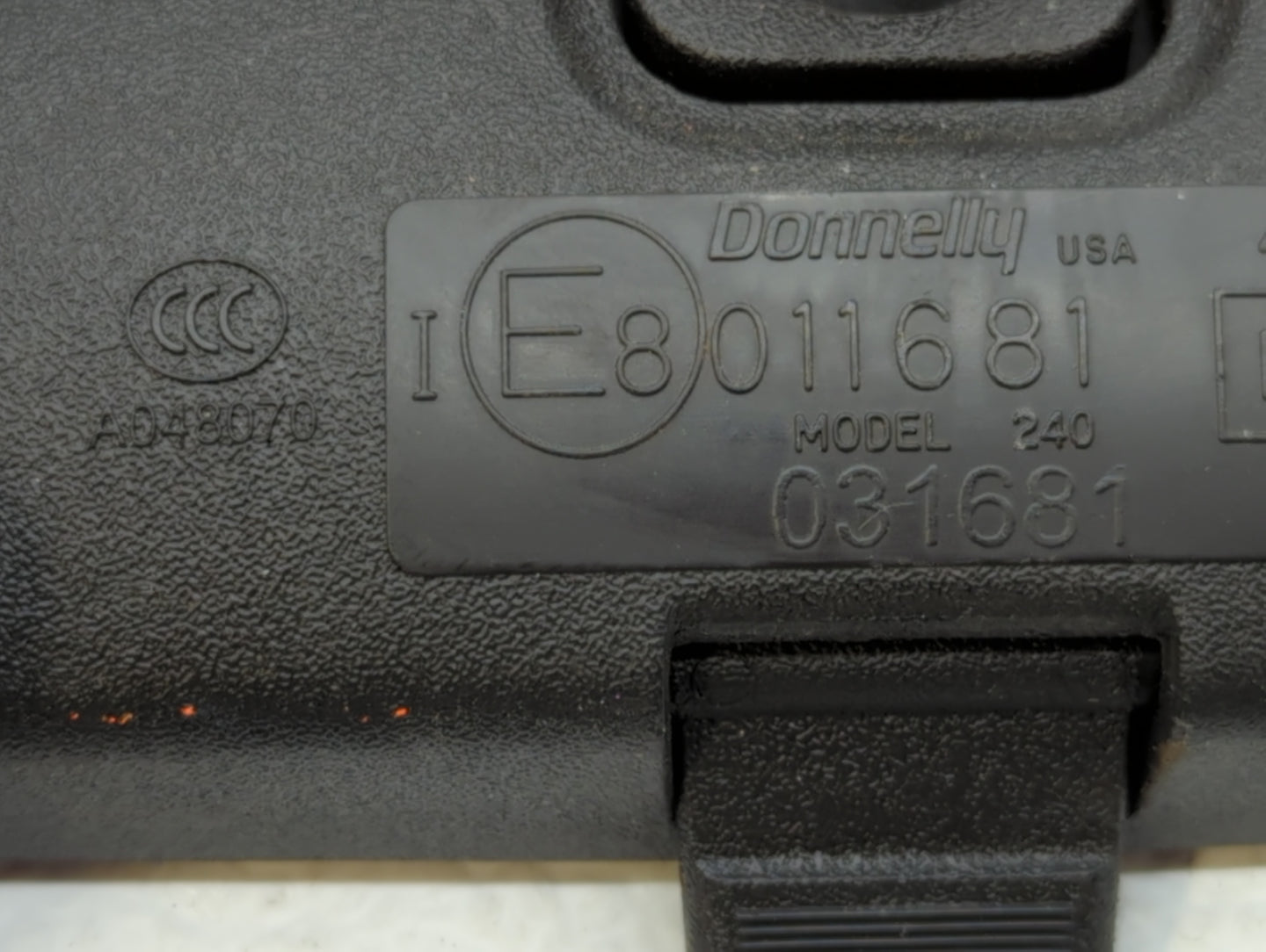 2007-2022 Nissan Versa Interior Rear View Mirror Replacement OEM P/N:E8011681 Fits OEM Used Auto Parts - Oemusedautoparts1.c