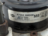 2014-2019 Nissan Versa ABS Pump Control Module Replacement P/N:47660 9MD0B Fits Fits 2014 2015 2016 2017 2018 2019 OEM Used 