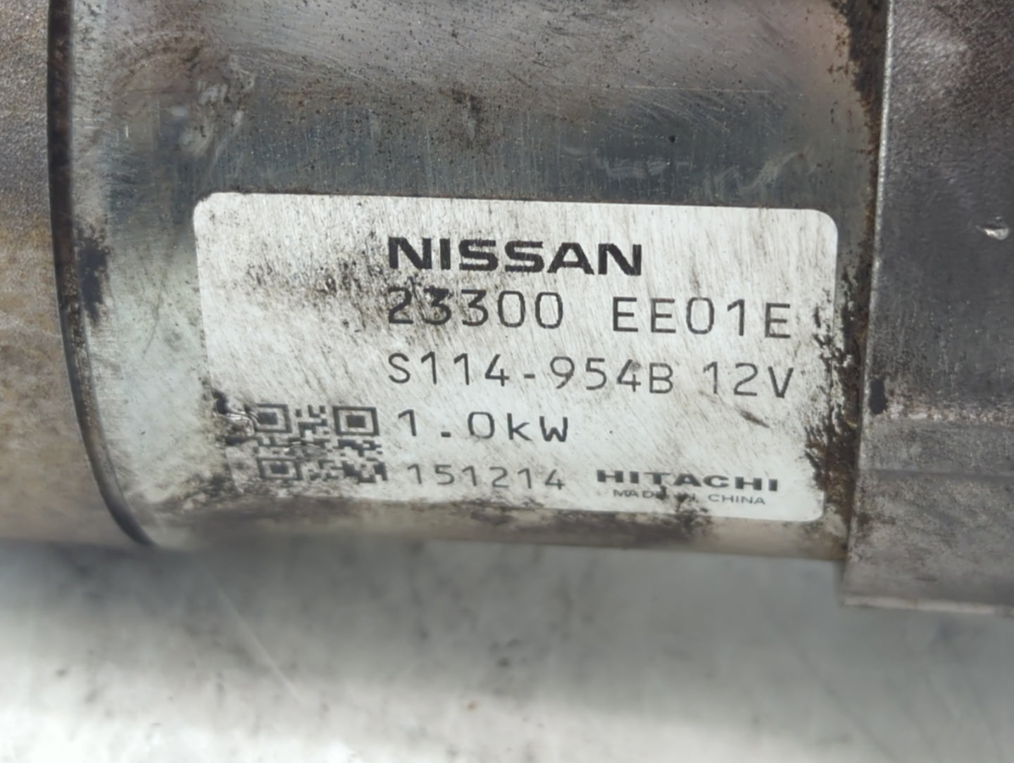 2012-2019 Nissan Versa Car Starter Motor Solenoid OEM P/N:23300 EE01E Fits Fits 2012 2013 2014 2015 2016 2017 2018 2019 OEM 