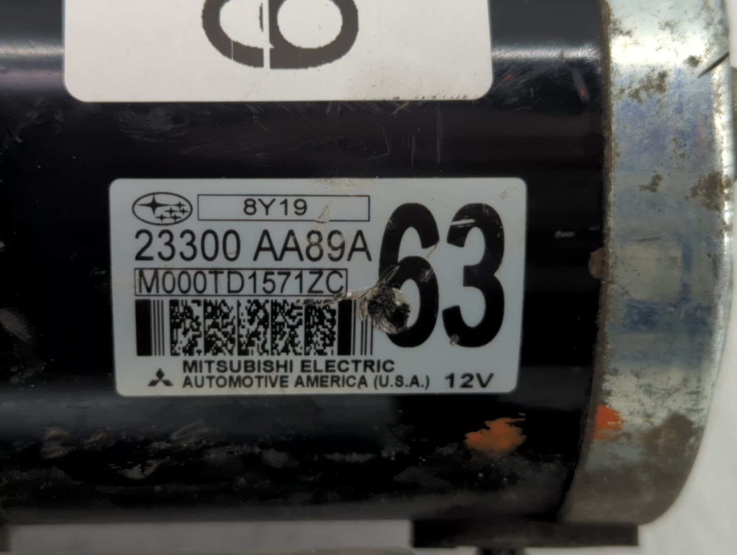 2012-2019 Nissan Versa Car Starter Motor Solenoid OEM P/N:M000TD1571ZC 23300 AA89A Fits OEM Used Auto Parts - Oemusedautopar