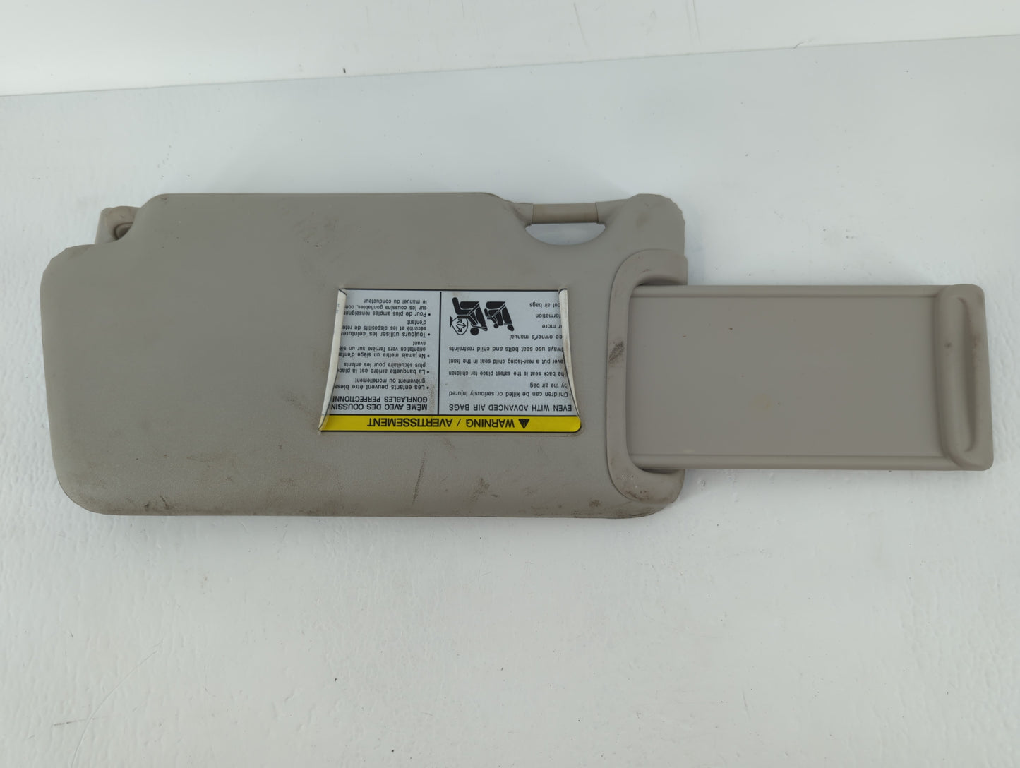 2016-2019 Nissan Versa Sun Visor Shade Replacement Passenger Right Mirror Fits Fits 2015 2016 2017 2018 2019 OEM Used Auto P
