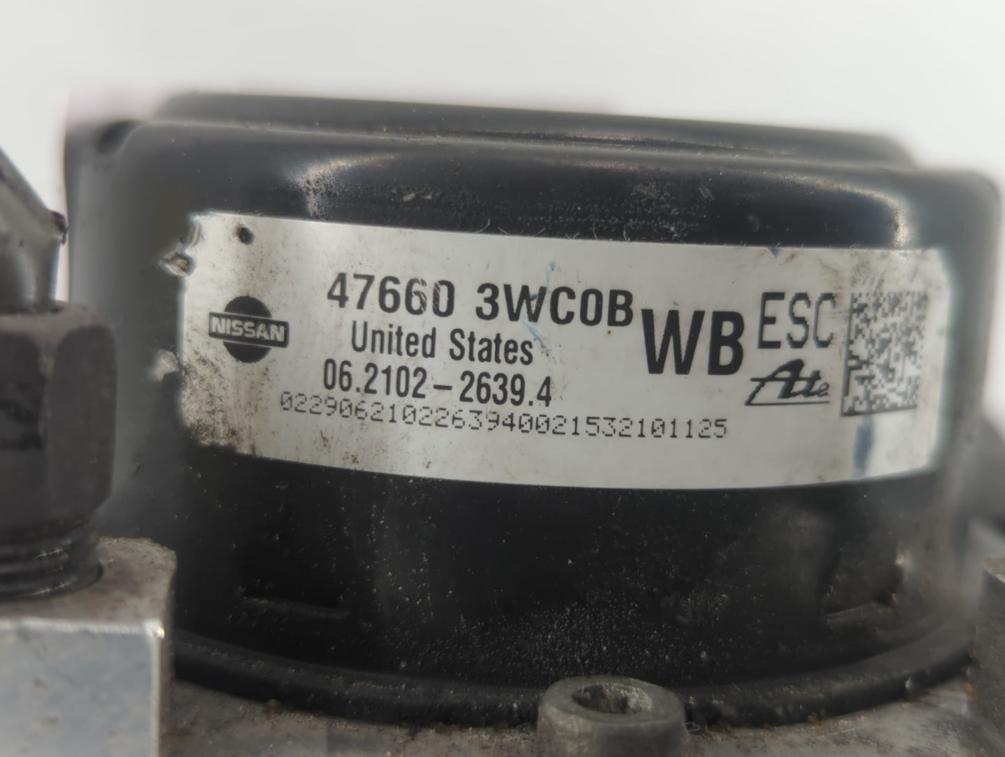 2014-2019 Nissan Versa ABS Pump Control Module Replacement P/N:47660 3WC0B Fits Fits 2014 2015 2016 2017 2018 2019 OEM Used 