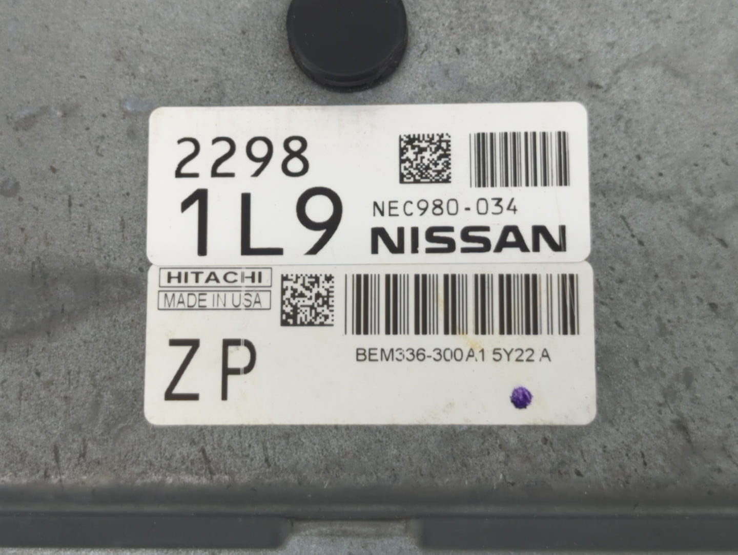 2014-2017 Nissan Versa PCM Engine Control Computer ECU ECM PCU OEM P/N:NEC980-034 Fits Fits 2014 2015 2016 2017 OEM Used Aut