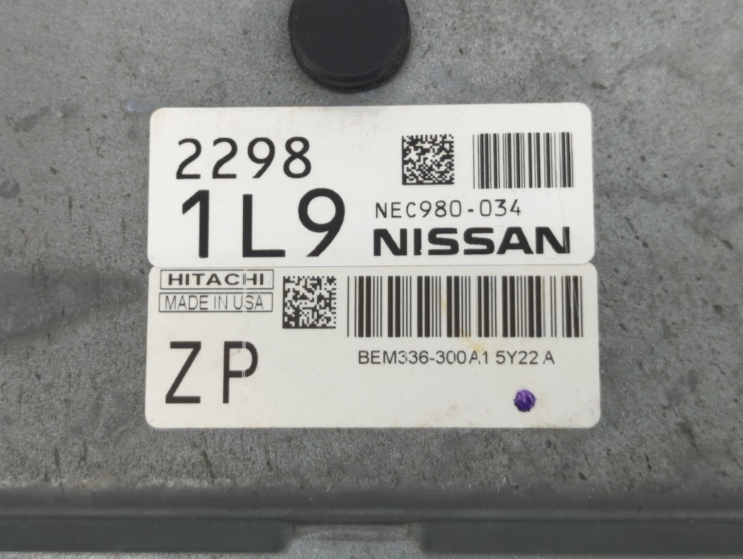 2014-2017 Nissan Versa PCM Engine Control Computer ECU ECM PCU OEM P/N:NEC980-034 Fits Fits 2014 2015 2016 2017 OEM Used Aut