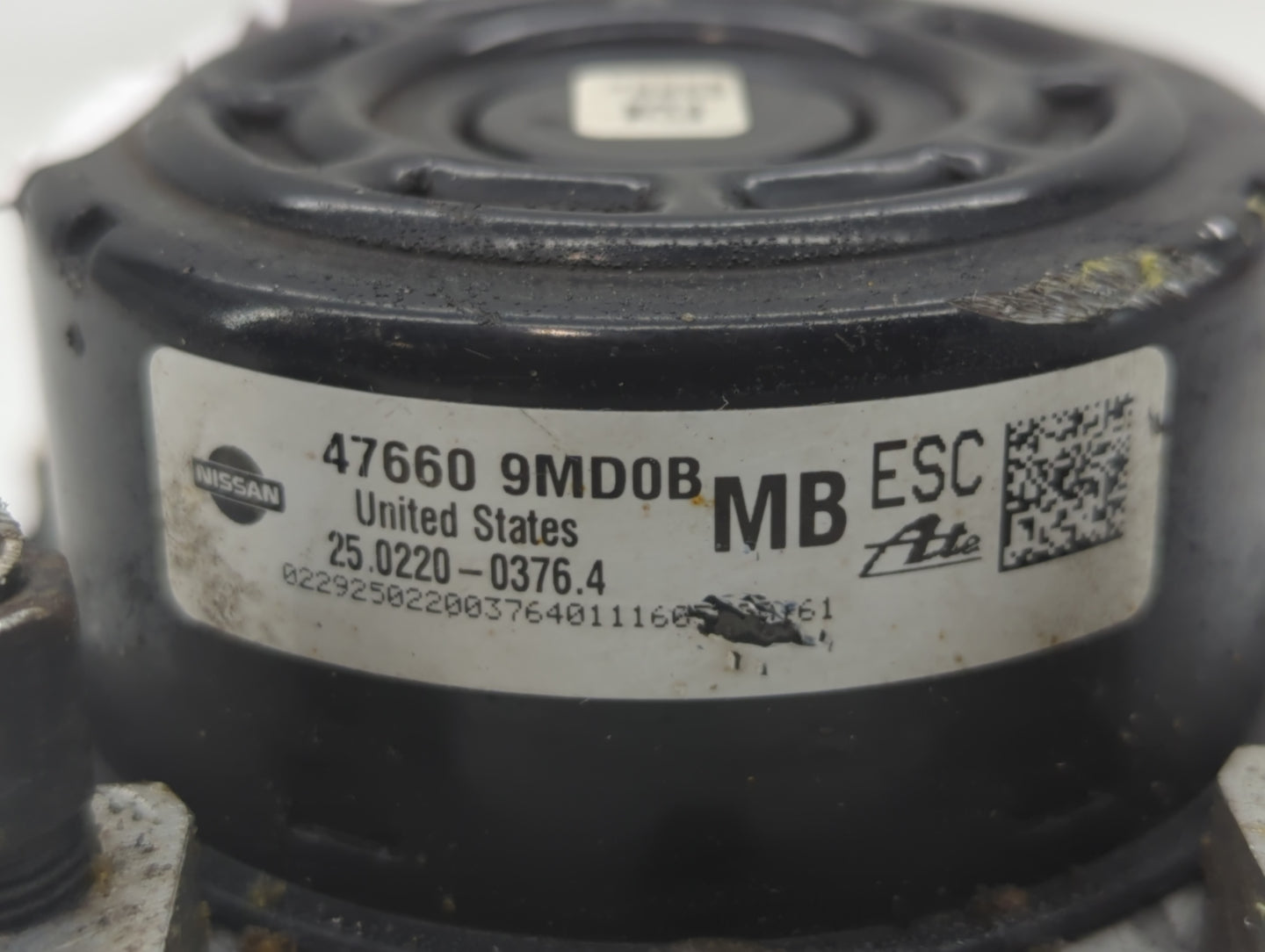2014-2019 Nissan Versa ABS Pump Control Module Replacement P/N:47660 9MD0B Fits Fits 2014 2015 2016 2017 2018 2019 OEM Used 