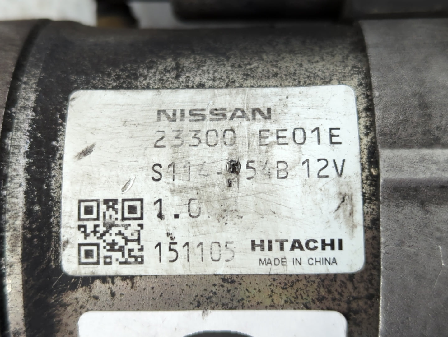 2012-2019 Nissan Versa Car Starter Motor Solenoid OEM P/N:23300-EE01E Fits Fits 2012 2013 2014 2015 2016 2017 2018 2019 OEM 