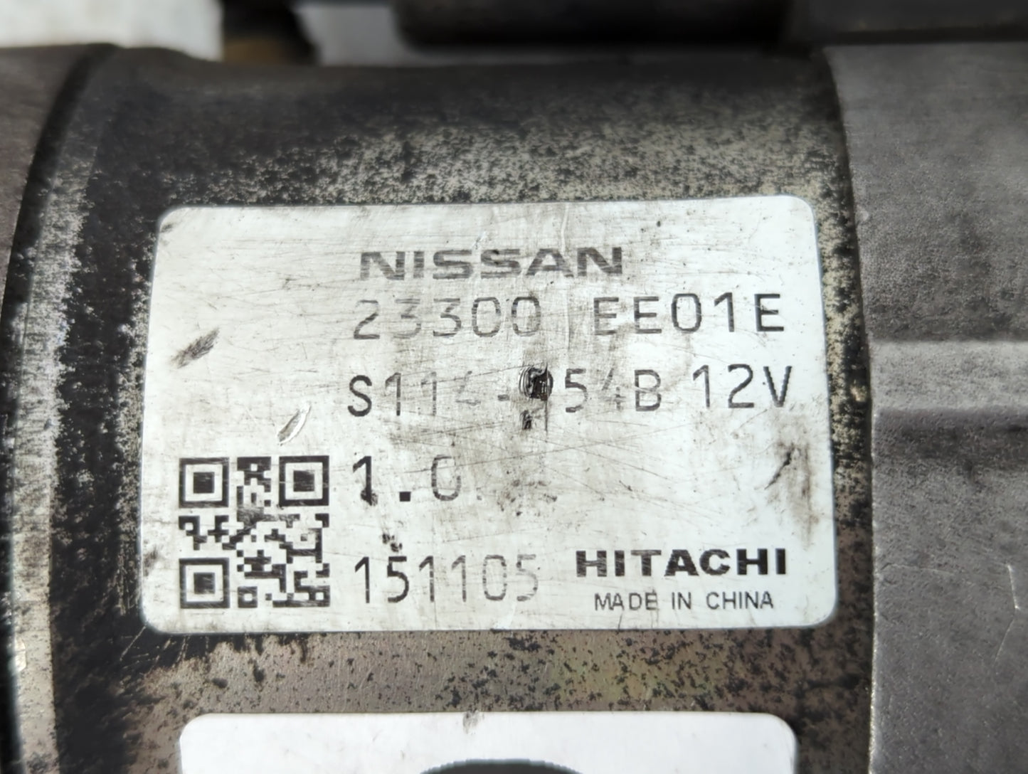 2012-2019 Nissan Versa Car Starter Motor Solenoid OEM P/N:23300-EE01E Fits Fits 2012 2013 2014 2015 2016 2017 2018 2019 OEM 
