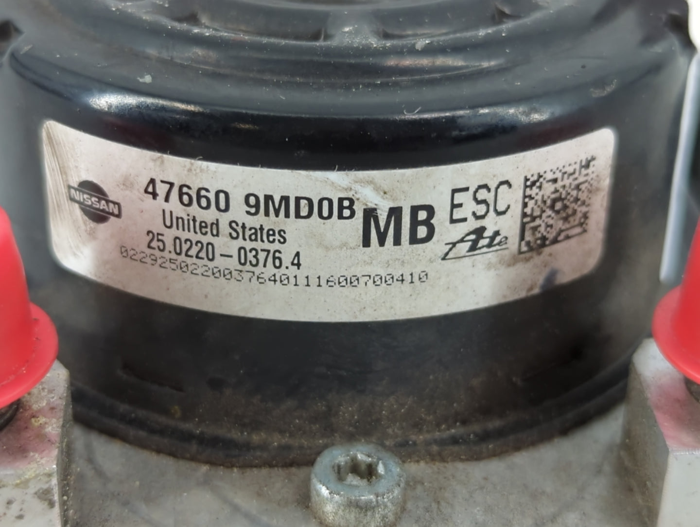 2014-2019 Nissan Versa ABS Pump Control Module Replacement P/N:47660 9MD0B Fits Fits 2014 2015 2016 2017 2018 2019 OEM Used 