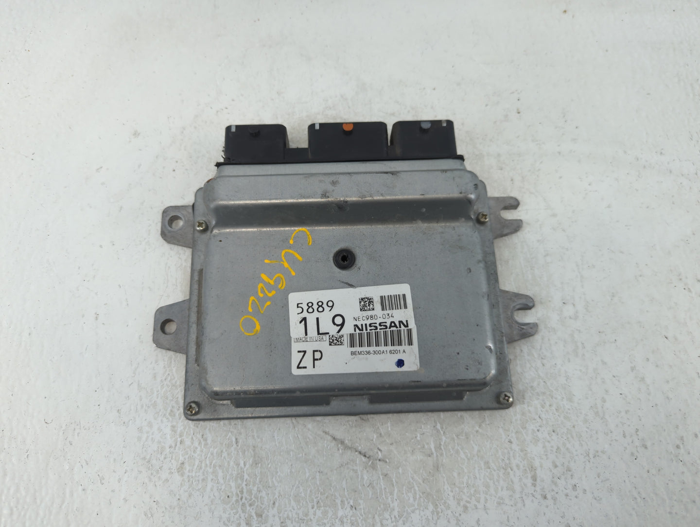 2014-2017 Nissan Versa PCM Engine Control Computer ECU ECM PCU OEM P/N:5889 1L9 BEM336-330A1 6201 A Fits Fits 2014 2015 2016