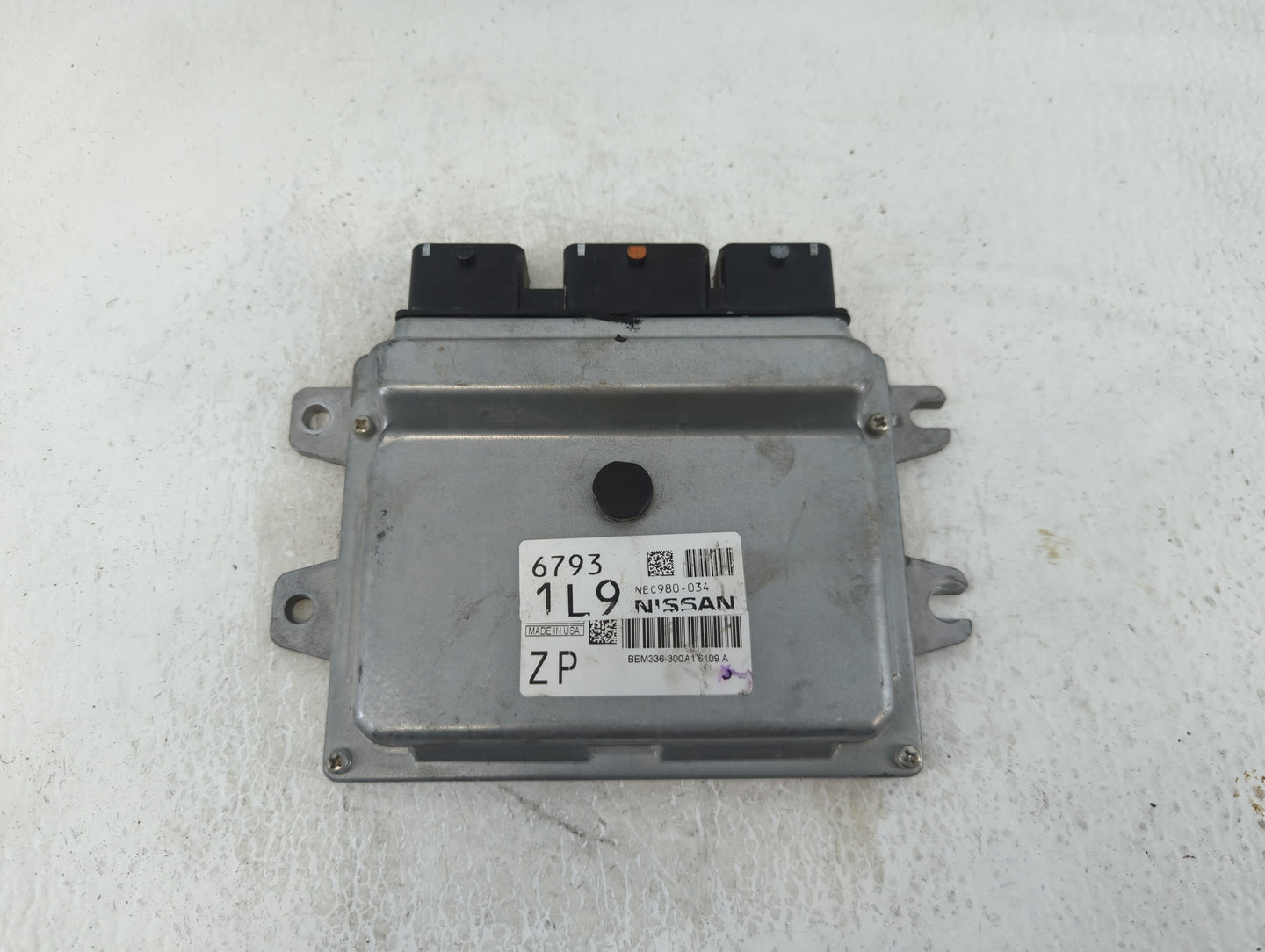 2014-2017 Nissan Versa PCM Engine Control Computer ECU ECM PCU OEM P/N:6793 1L9 BEM336-330A1 6109 A Fits Fits 2014 2015 2016