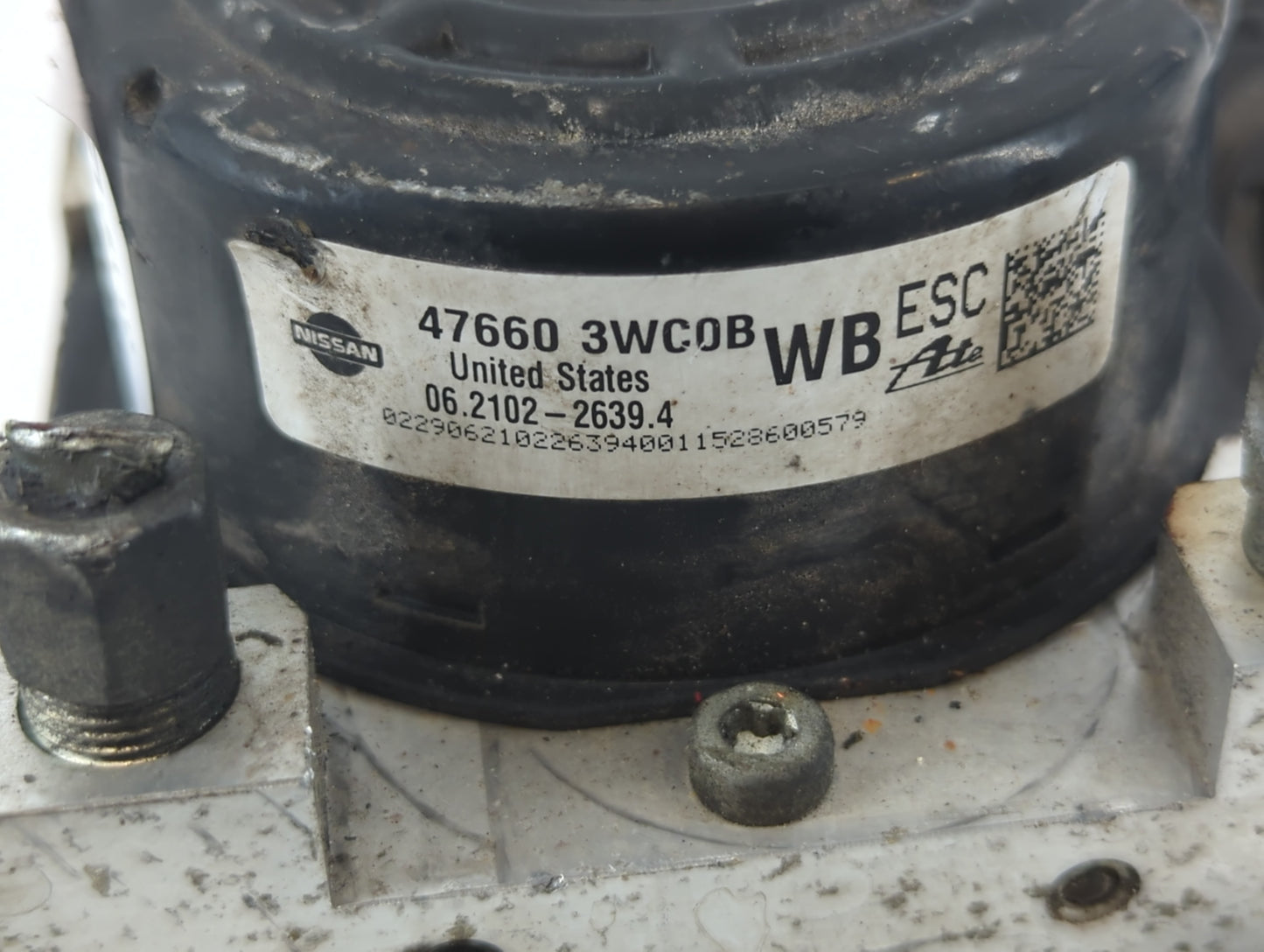 2014-2019 Nissan Versa ABS Pump Control Module Replacement P/N:47660-3WC0 B Fits Fits 2014 2015 2016 2017 2018 2019 OEM Used
