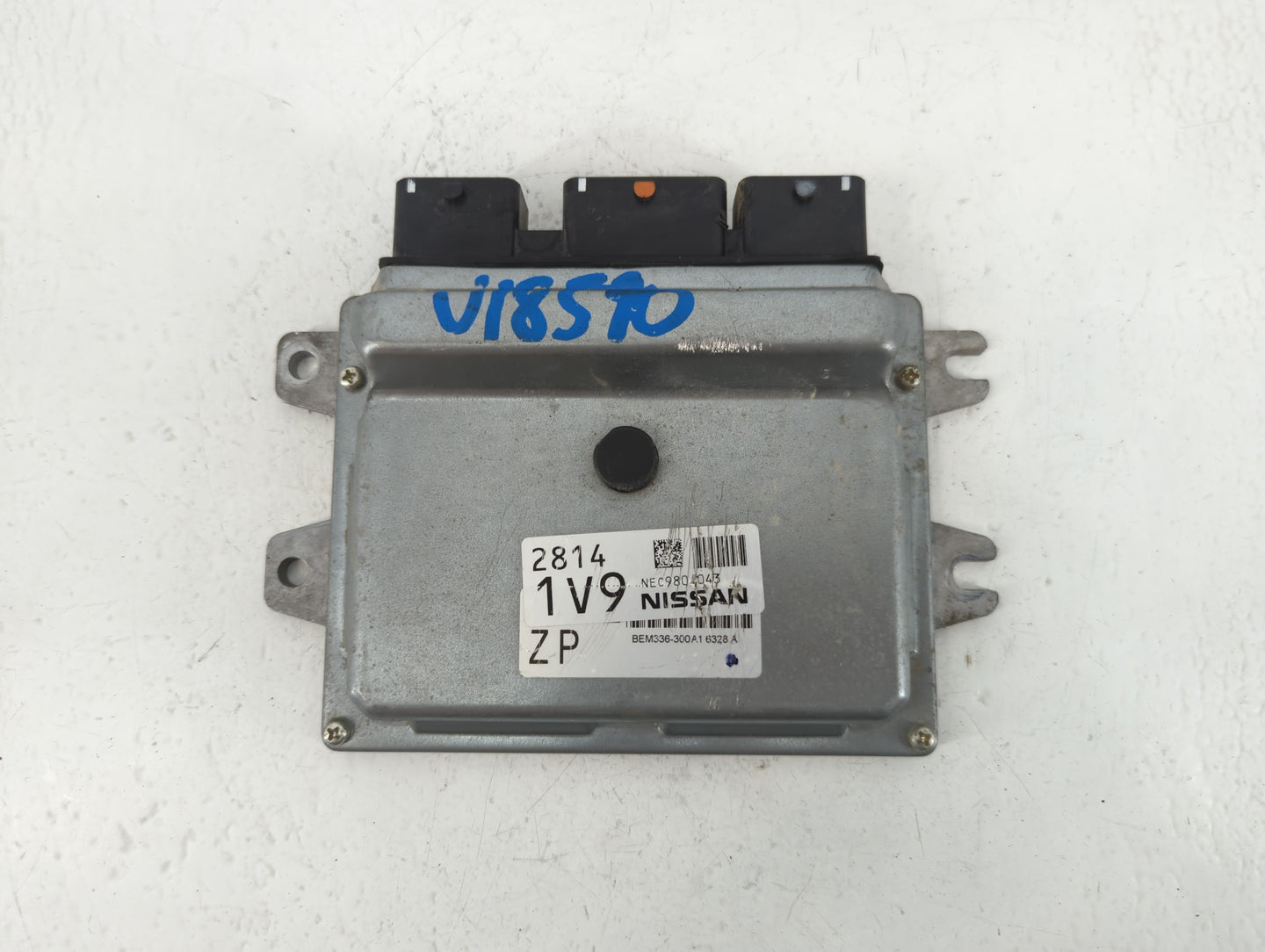 2014-2017 Nissan Versa PCM Engine Control Computer ECU ECM PCU OEM P/N:28141V9ZP Fits Fits 2014 2015 2016 2017 OEM Used Auto