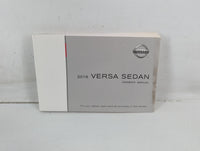 2016 Nissan Versa Owners Manual Book Guide P/N:OM16EA 0N17U0 OEM Used Auto Parts - Oemusedautoparts1.com