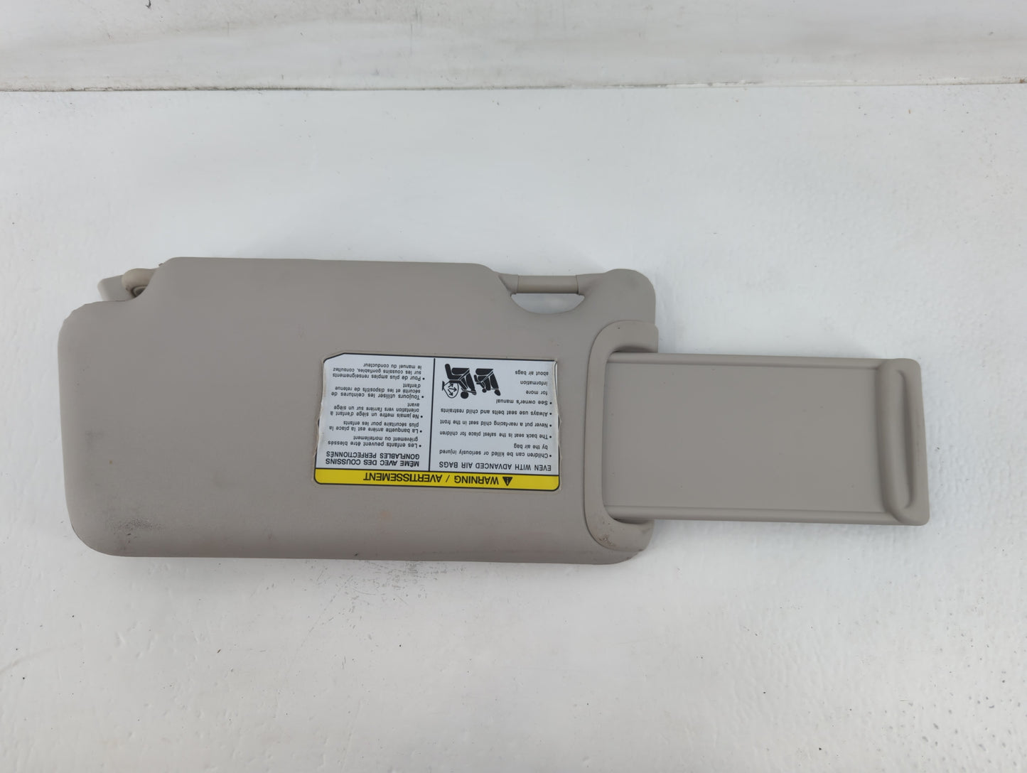 2016-2019 Nissan Versa Sun Visor Shade Replacement Passenger Right Mirror Fits Fits 2015 2016 2017 2018 2019 OEM Used Auto P