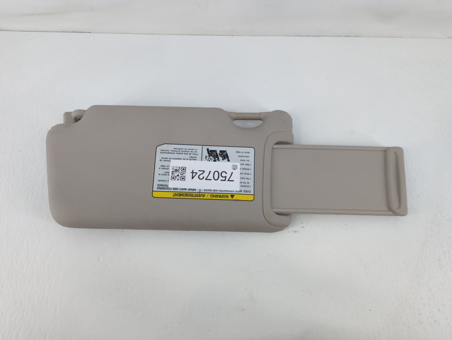 2016-2019 Nissan Versa Sun Visor Shade Replacement Passenger Right Mirror Fits Fits 2015 2016 2017 2018 2019 OEM Used Auto P