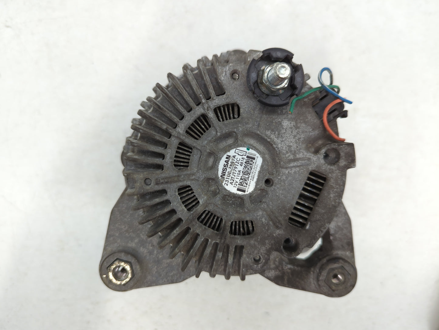 2012-2019 Nissan Versa Alternator Replacement Generator Charging Assembly Engine OEM P/N:A2TJ1791ZX 23100 3BE1A Fits OEM Use