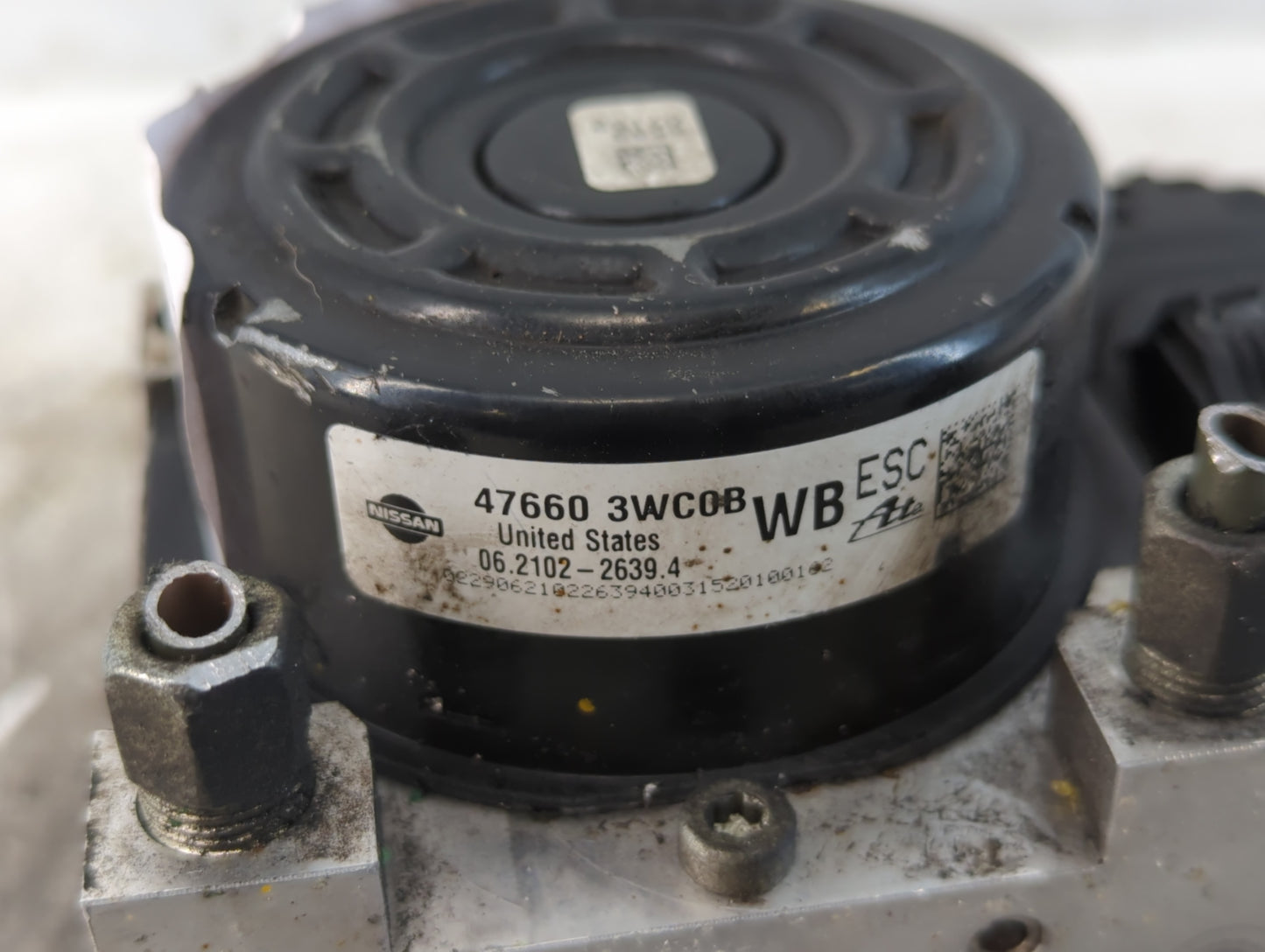 2014-2019 Nissan Versa ABS Pump Control Module Replacement P/N:47660 3WC0B Fits Fits 2014 2015 2016 2017 2018 2019 OEM Used 