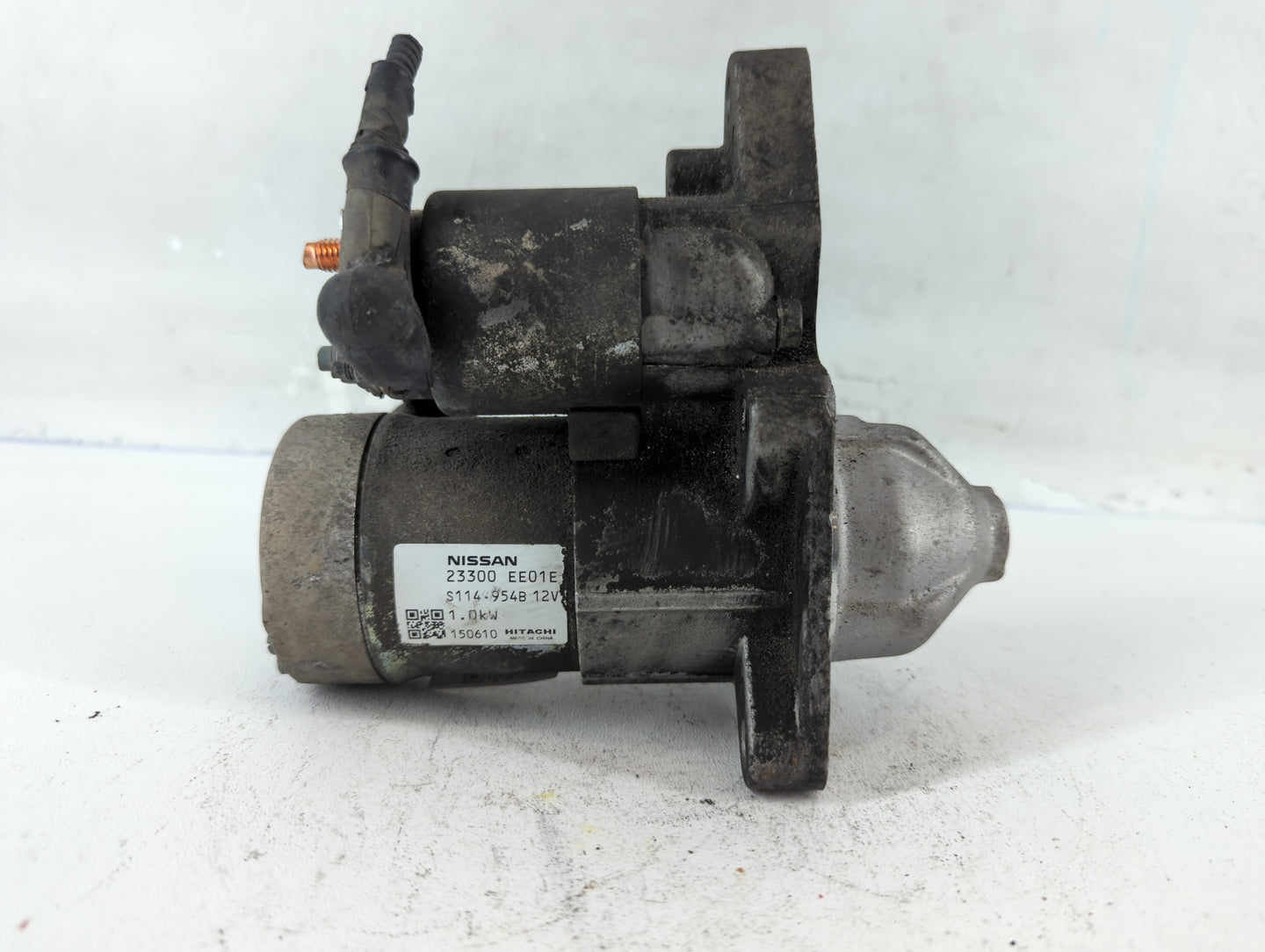 2014 Nissan Versa Note Car Starter Motor Solenoid OEM P/N:23300 EE01E Fits Fits 2012 2013 2015 2016 2017 2018 2019 OEM Used 