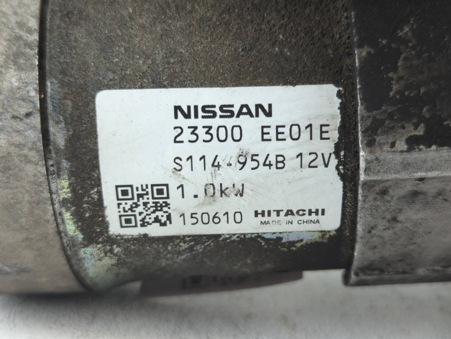 2014 Nissan Versa Note Car Starter Motor Solenoid OEM P/N:23300 EE01E Fits Fits 2012 2013 2015 2016 2017 2018 2019 OEM Used 
