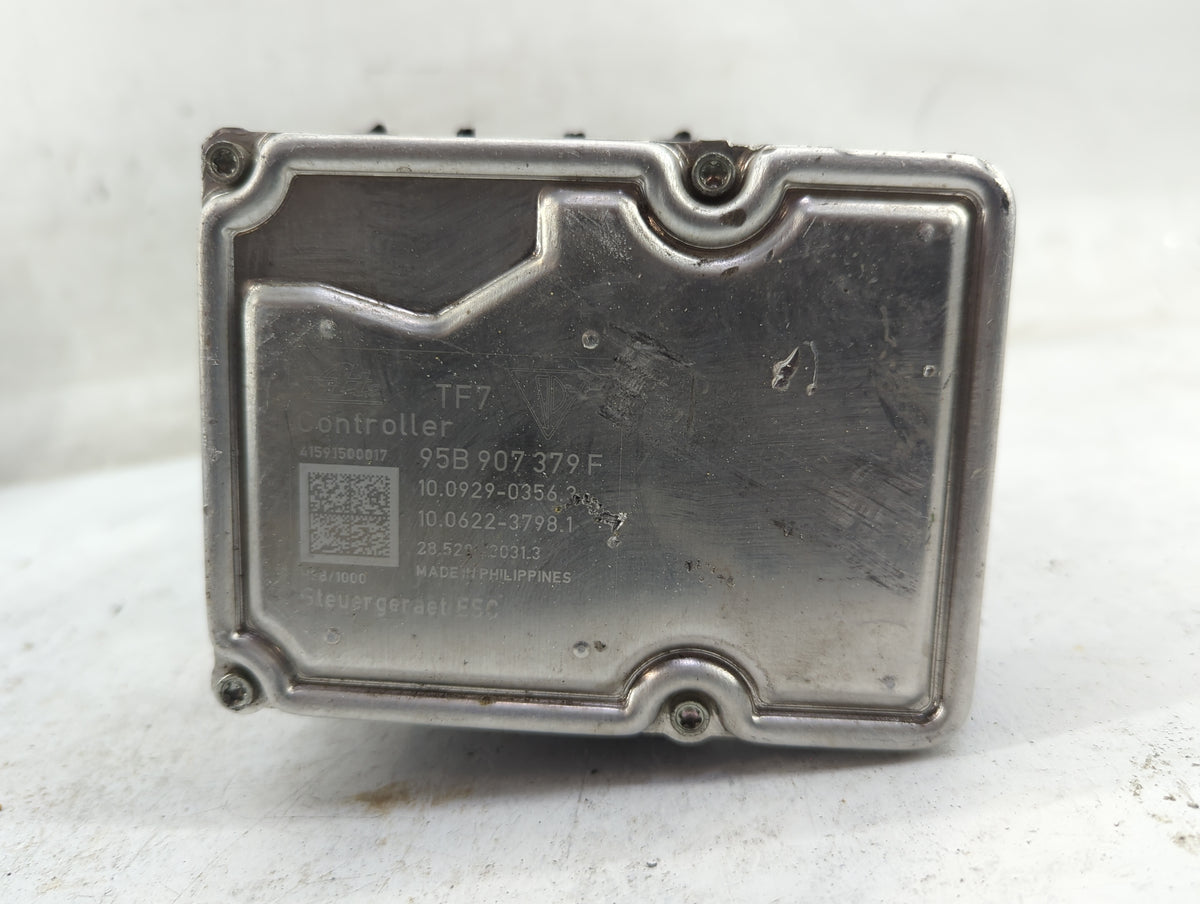 2015-2016 Porsche Macan Anti-Lock Brake ABS Pump Module Actuator OEM P/N:95B 907 379 F Fits Fits 2015 2016 OEM Used Auto Par