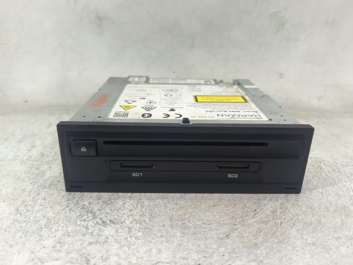 2016 Porsche Macan Radio AM FM Cd Player Receiver Replacement P/N:95B035891L 95B0358, MIB2 Fits OEM Used Auto Parts - Oemuse