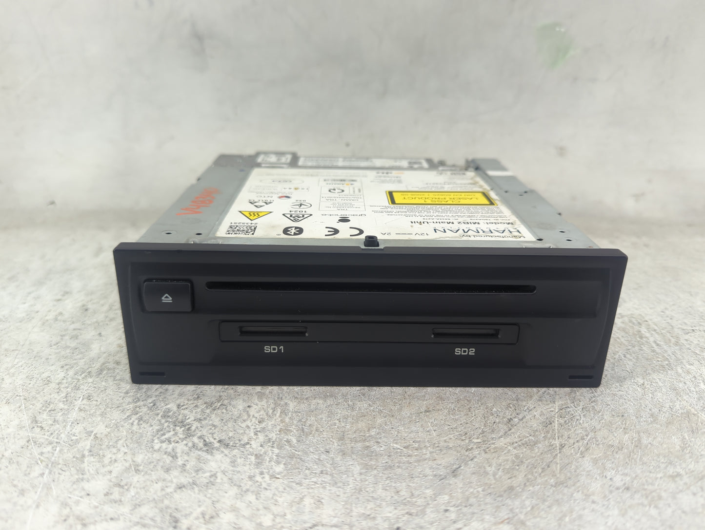 2016 Porsche Macan Radio AM FM Cd Player Receiver Replacement P/N:95B035891L 95B0358, MIB2 Fits OEM Used Auto Parts - Oemuse