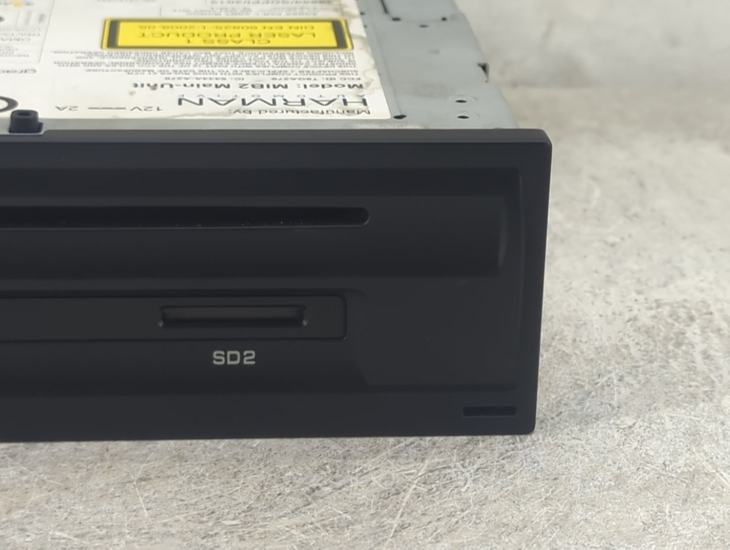 2016 Porsche Macan Radio AM FM Cd Player Receiver Replacement P/N:95B035891L 95B0358, MIB2 Fits OEM Used Auto Parts - Oemuse