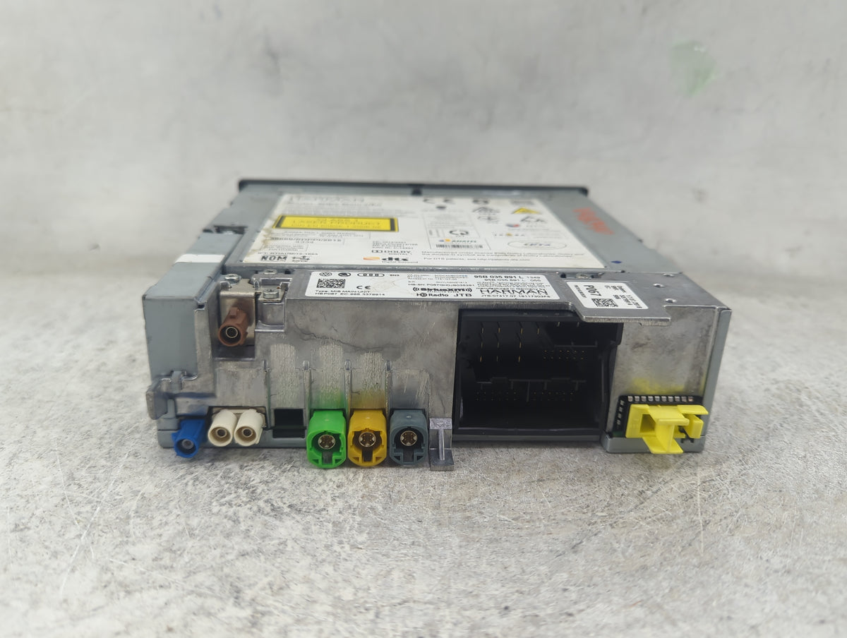 2016 Porsche Macan Radio AM FM Cd Player Receiver Replacement P/N:95B035891L 95B0358, MIB2 Fits OEM Used Auto Parts - Oemuse