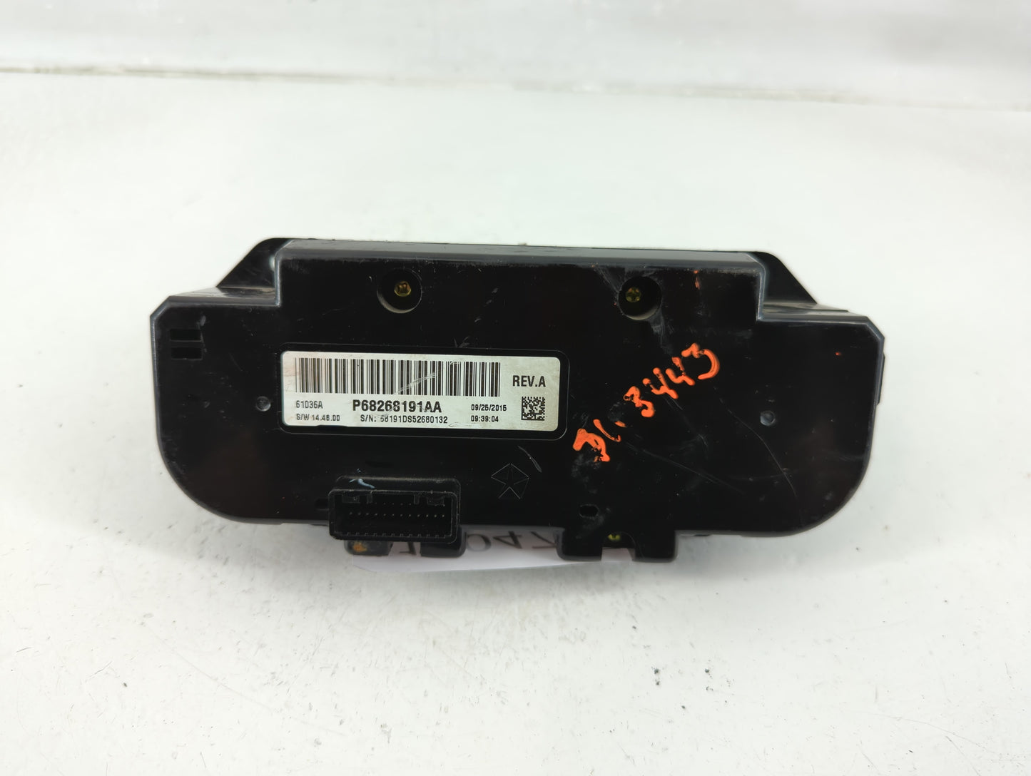 2016 Ram 1500 Master Power Window Switch Replacement Driver Side Left P/N:P68268191AA Fits OEM Used Auto Parts - Oemusedauto