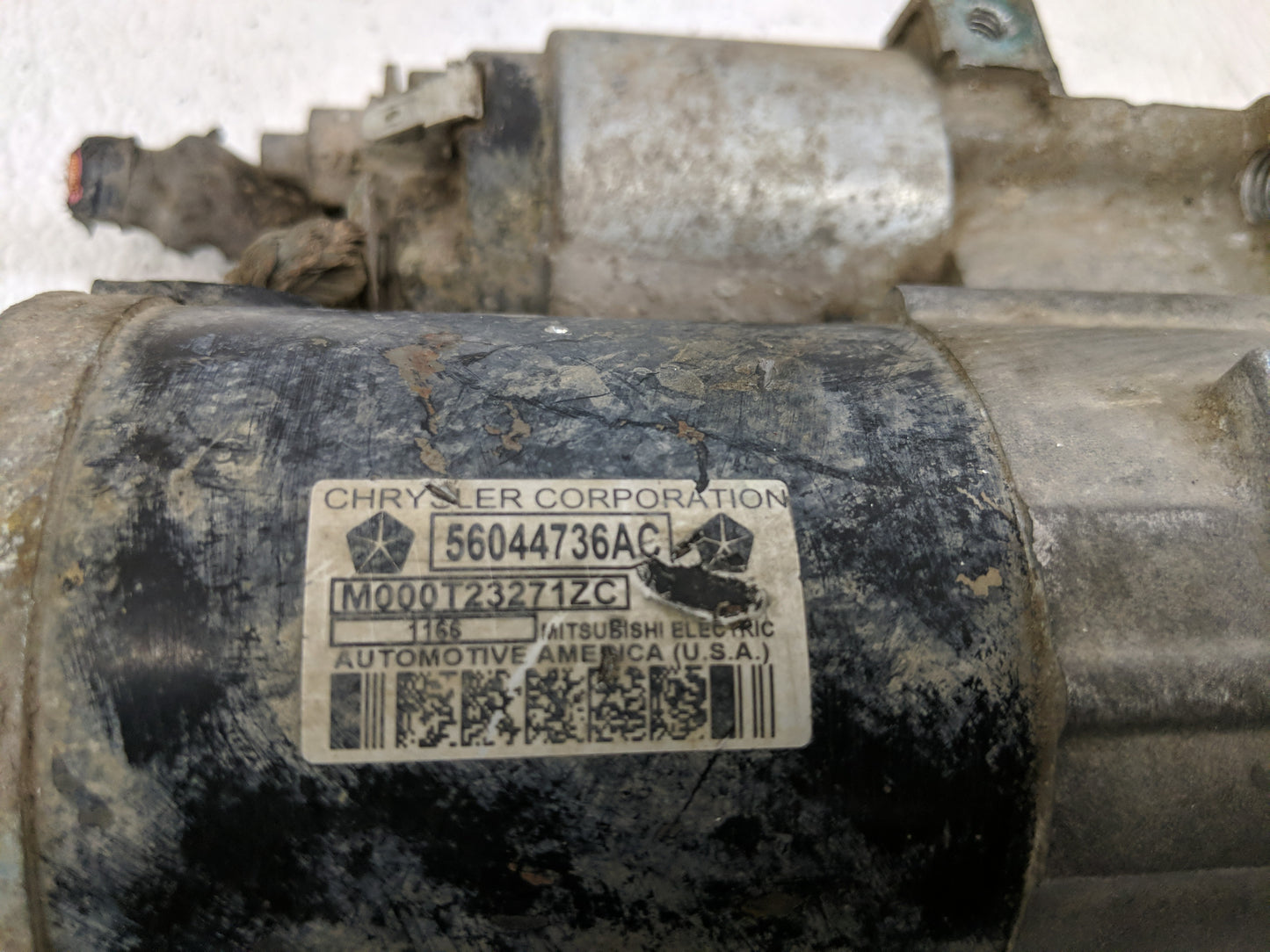 2011-2022 Ram 1500 Car Starter Motor Solenoid OEM P/N:56044736AC Fits OEM Used Auto Parts - Oemusedautoparts1.com