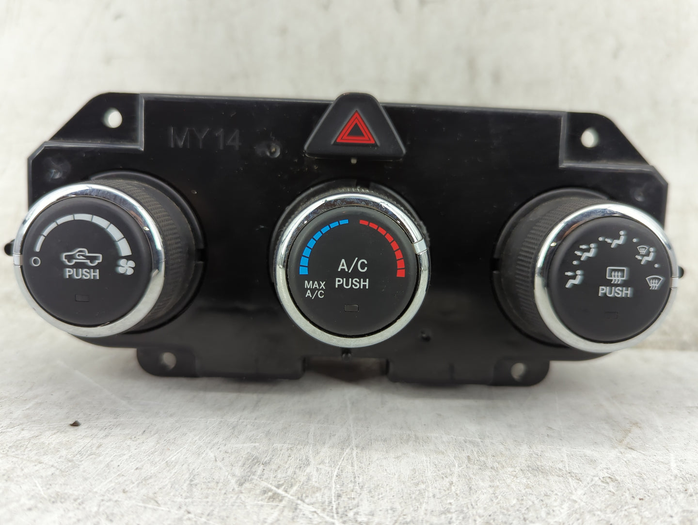 2016 Ram 1500 Climate Control Module Temperature AC/Heater Replacement P/N:P68268190AA Fits OEM Used Auto Parts - Oemusedaut