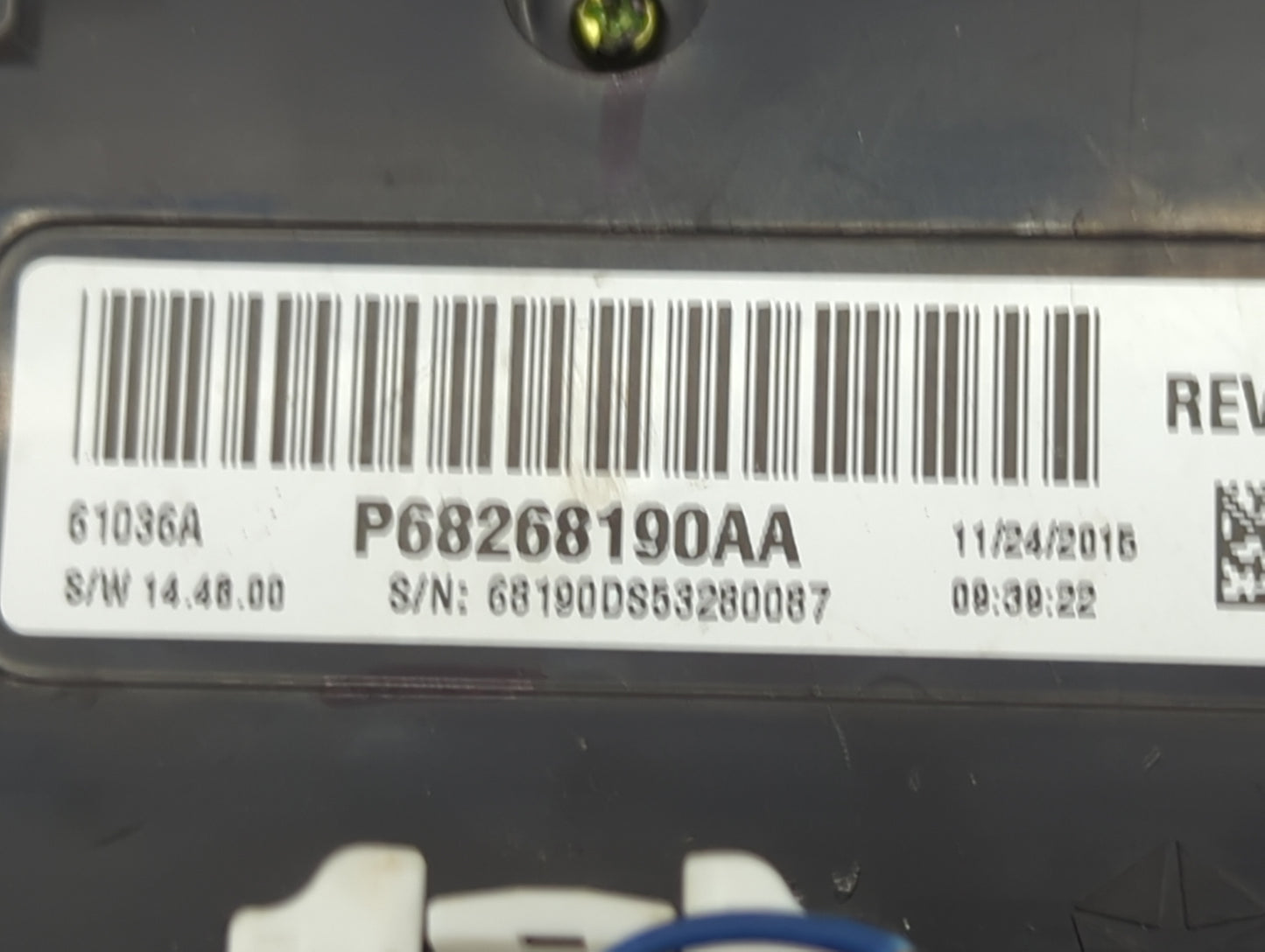 2013-2022 Ram 1500 Climate Control Module Temperature AC/Heater Replacement P/N:P68268190AA Fits OEM Used Auto Parts - Oemus