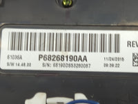 2013-2022 Ram 1500 Climate Control Module Temperature AC/Heater Replacement P/N:P68268190AA Fits OEM Used Auto Parts - Oemus