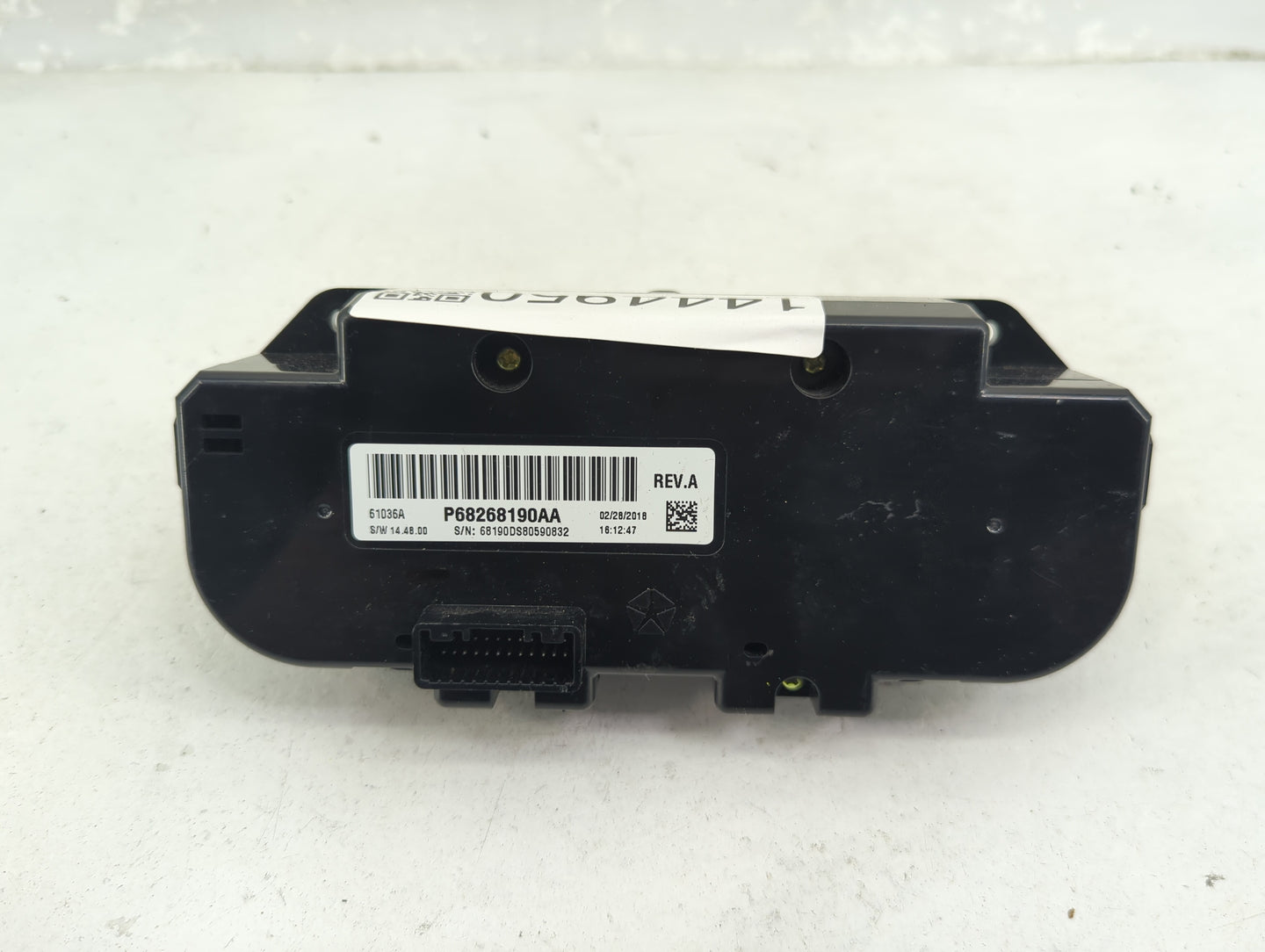 2013-2022 Ram 1500 Climate Control Module Temperature AC/Heater Replacement P/N:P68268190AA Fits OEM Used Auto Parts - Oemus