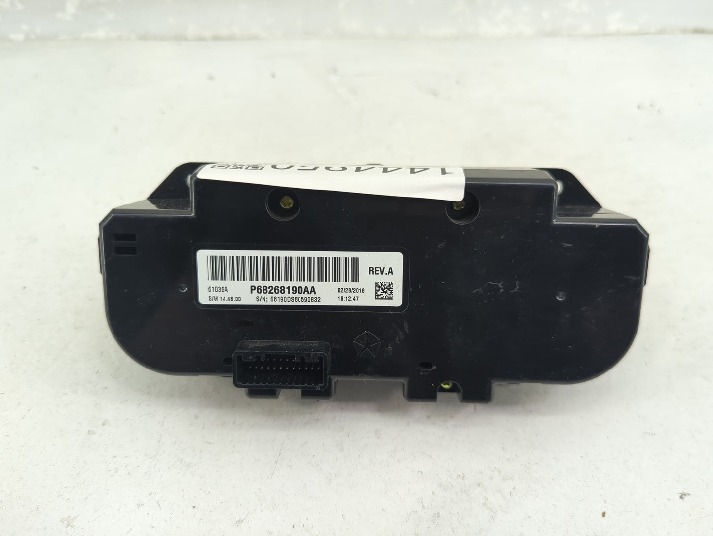 2013-2022 Ram 1500 Climate Control Module Temperature AC/Heater Replacement P/N:P68268190AA Fits OEM Used Auto Parts - Oemus