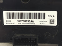 2013-2022 Ram 1500 Climate Control Module Temperature AC/Heater Replacement P/N:P68268190AA Fits OEM Used Auto Parts - Oemus