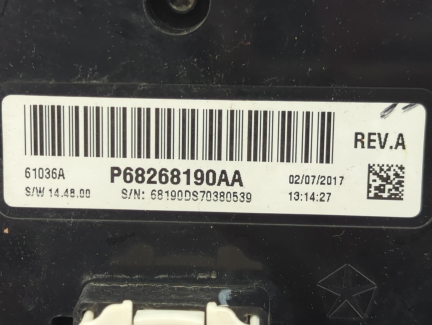 2013-2022 Ram 1500 Climate Control Module Temperature AC/Heater Replacement P/N:P68268190AA Fits OEM Used Auto Parts - Oemus