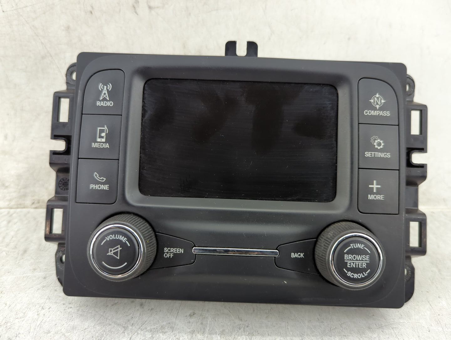 2016 Ram 1500 Radio AM FM Cd Player Receiver Replacement P/N:P68271365AD TVPQN1786H051F, Y7OVP2, 7812H-VP2 Fits OEM Used Aut