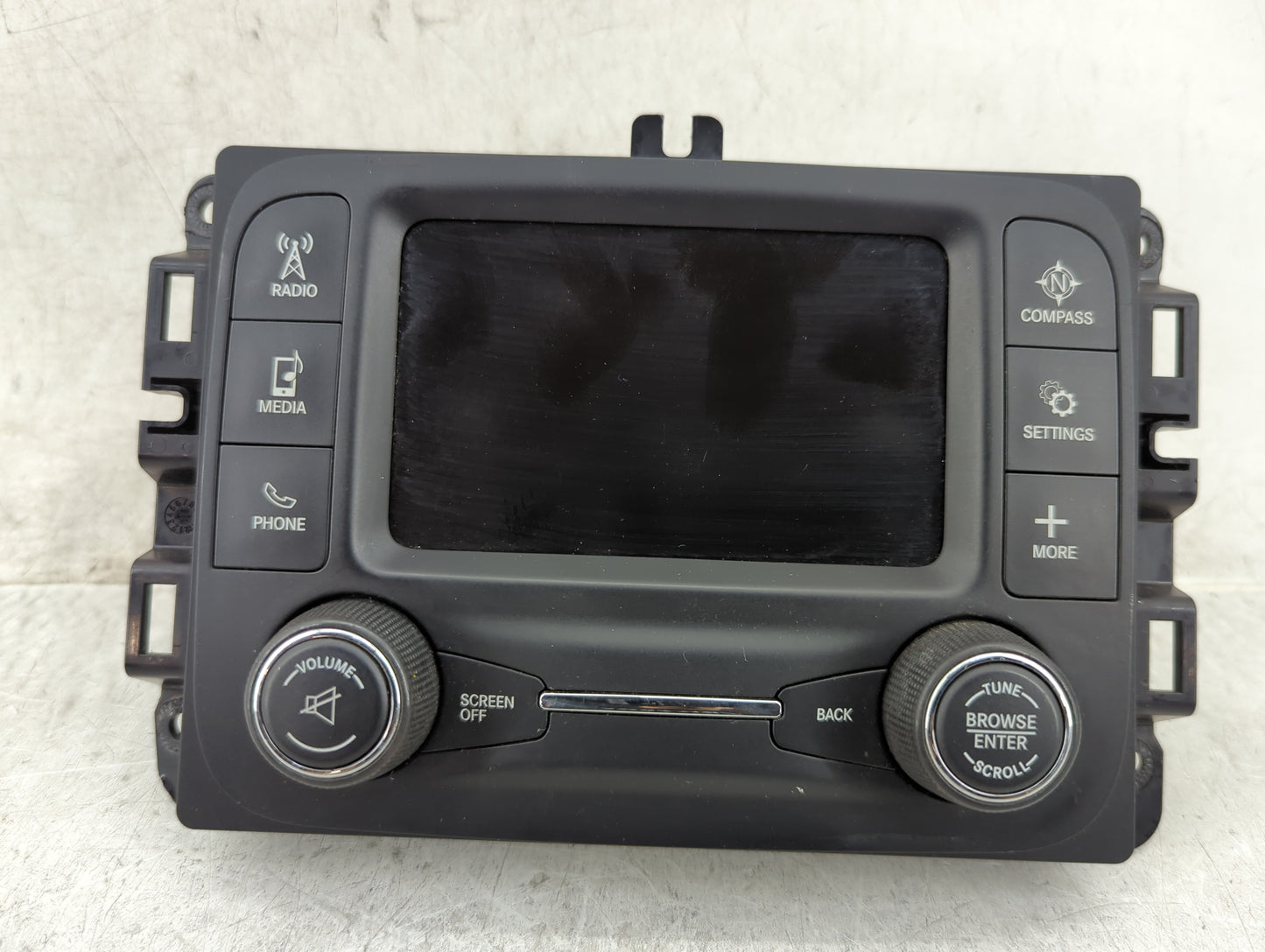 2016 Ram 1500 Radio AM FM Cd Player Receiver Replacement P/N:P68271365AD TVPQN1786H051F, Y7OVP2, 7812H-VP2 Fits OEM Used Aut