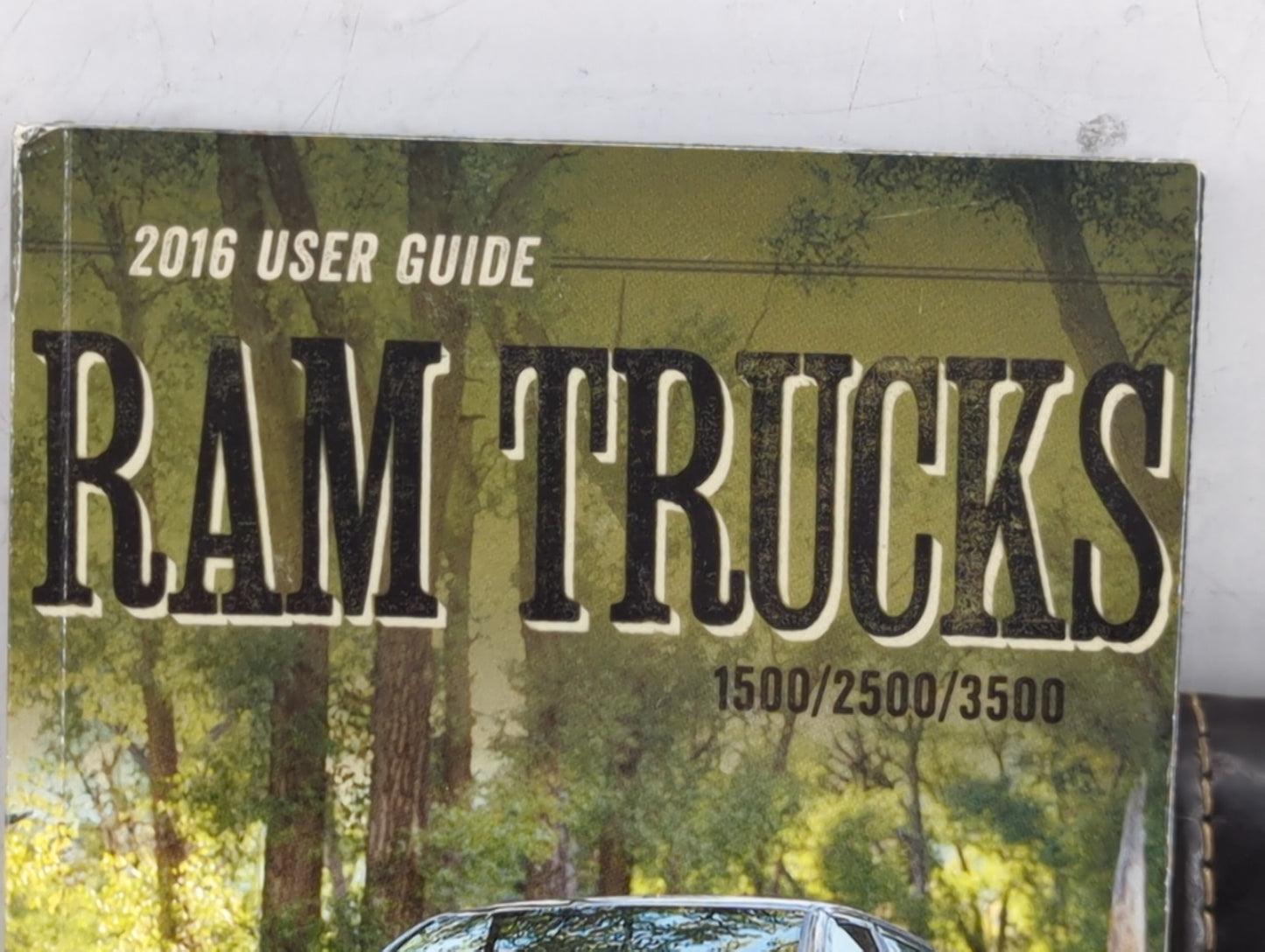 2016 Ram 1500 Owners Manual Book Guide P/N:16D241-926-AA OEM Used Auto Parts - Oemusedautoparts1.com